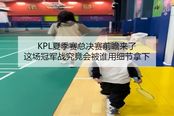 KPL夏季赛总决赛前瞻来了 这场冠军战究竟会被谁用细节拿下（xingkongtiyu）